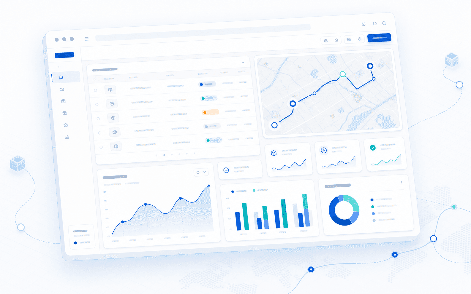 Interface Tandem de logistique ecommerce